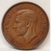 AUSTRALIA 1950Y. HALF 1/2 PENNY . STREAKS